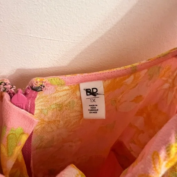 BP Floral Spaghetti Strap Dress - Picture 3 of 7